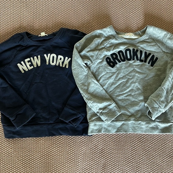 ✨2 PACK✨ Girls Sweatshirts from Crewcuts | Girls Size 8 - Picture 5 of 5